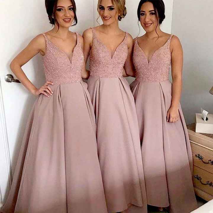 Vestidos de mis damas de honor !!