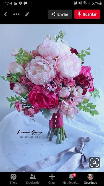 Flores artificiales en el ramo? 3