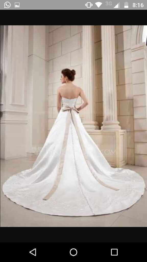 Por fin mi vestido a 4 dias - 3