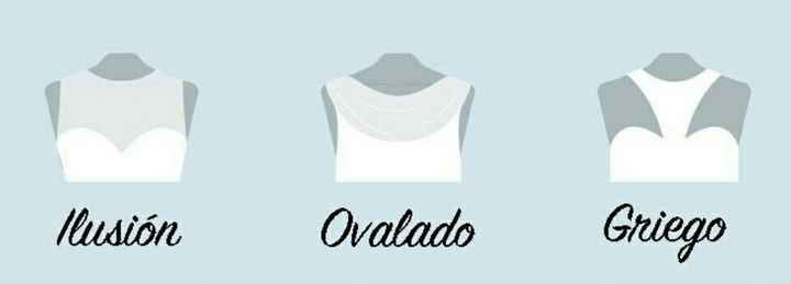 Cuello, vestido de novia - 3