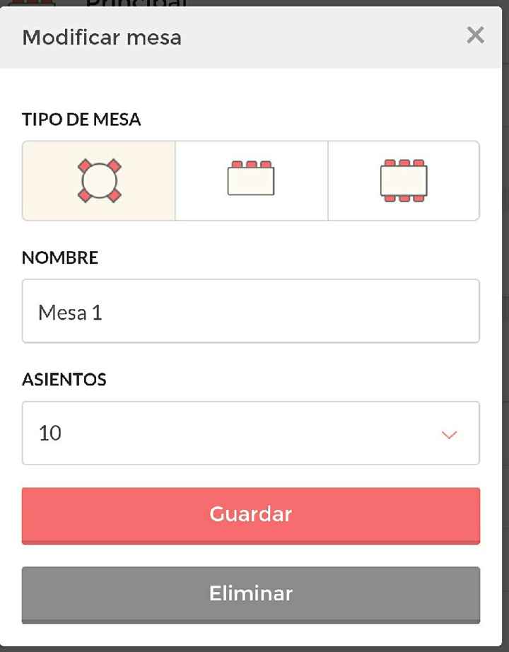 ¿como puedo eliminar una mesa del croquis? - 1