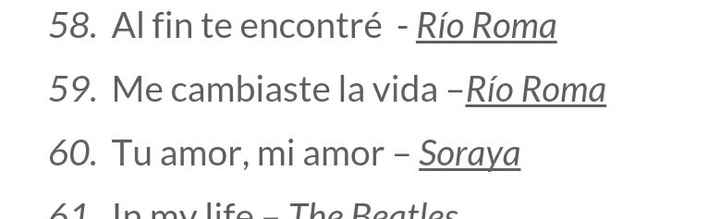 Canciones ayudaaaaa - 3