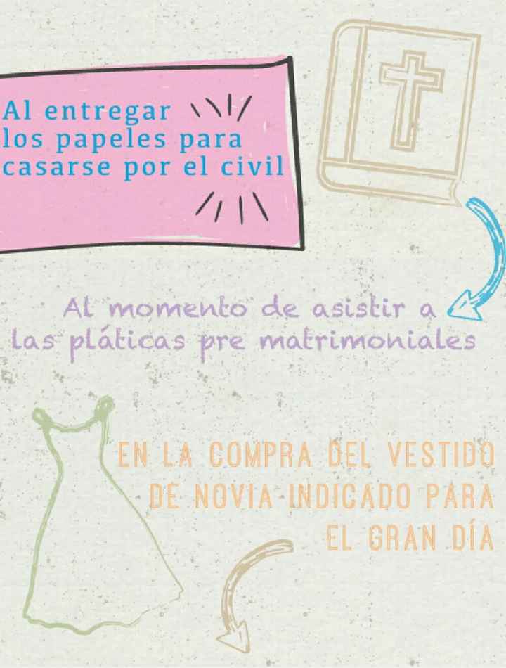 Diez momentos que hacen que la novia se de cuenta que se casará - 5
