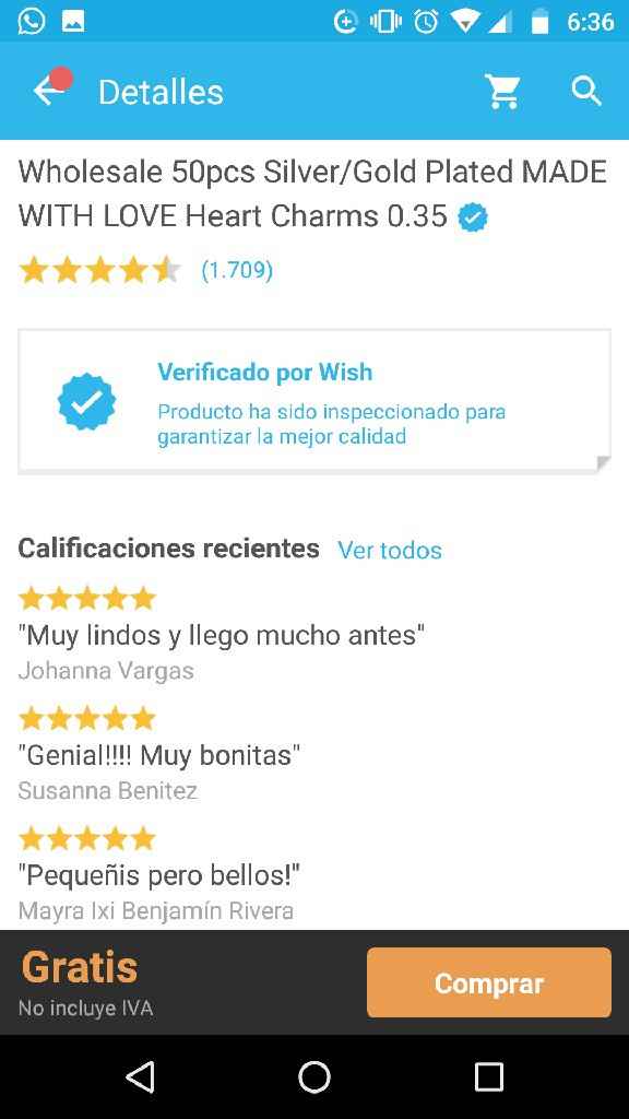 Wish! mini corazón 💓 - 4