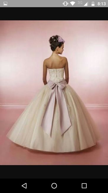 Por fin mi vestido a 4 dias - 1