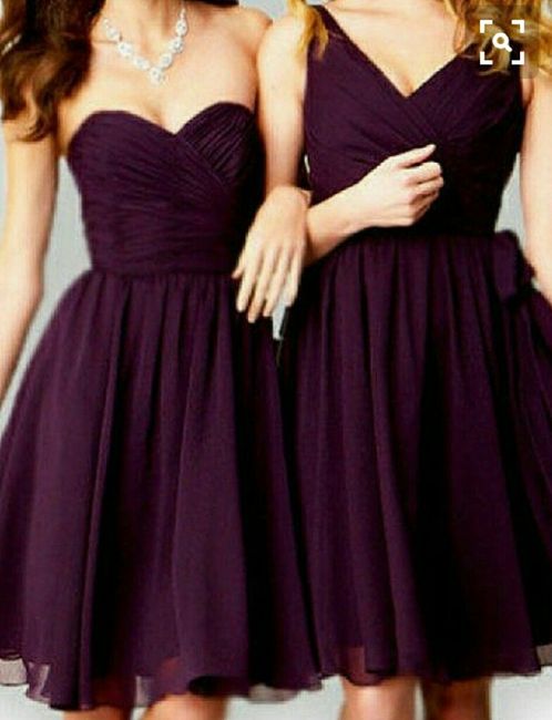De que color el vestido para las damas ? - 1
