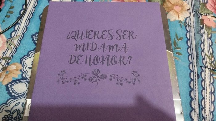 Dama de honor, segundo regalo!! - 2