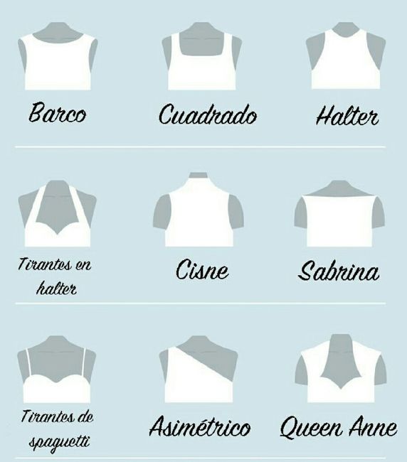Cuello, vestido de novia - 2