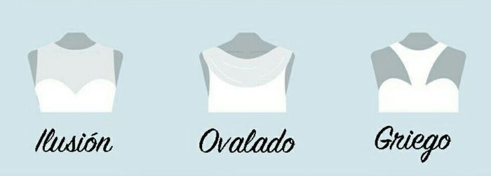 Cuello, vestido de novia - 3