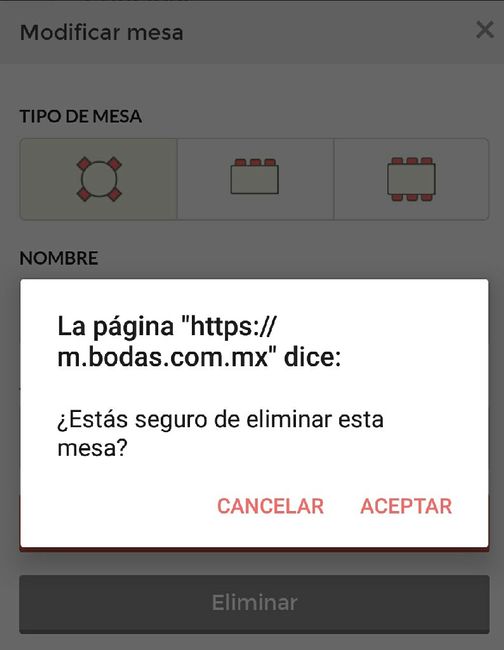 ¿como puedo eliminar una mesa del croquis? - 2