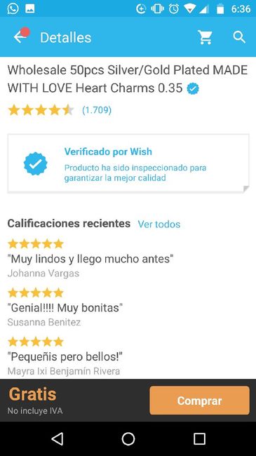 Wish! mini corazón 💓 - 4