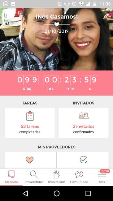 ¿Cuántos días faltan para tu día B? - 1