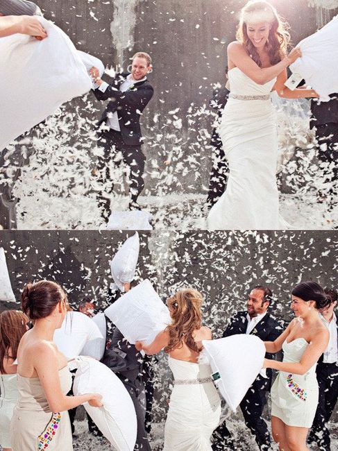 pelea de almohadas !! 