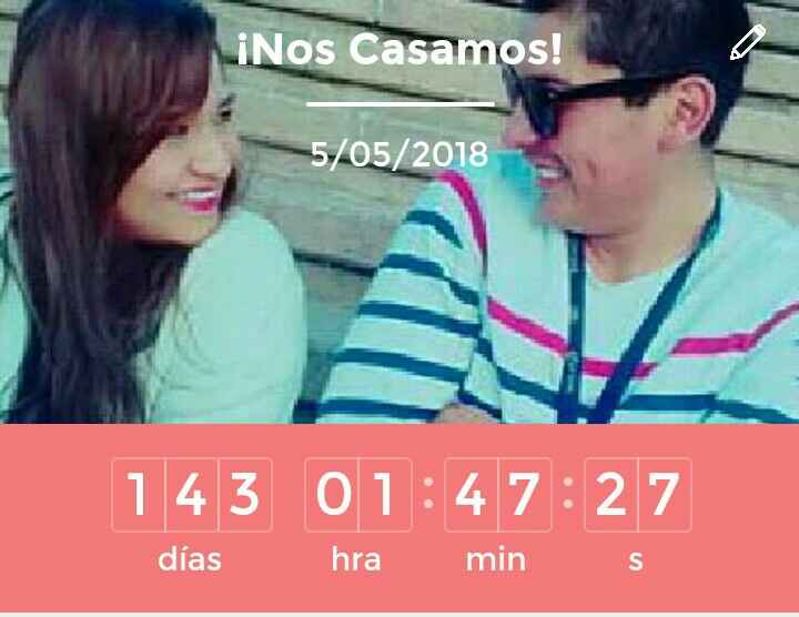 ¿Cuánto tiempo falta para tu boda? - 1