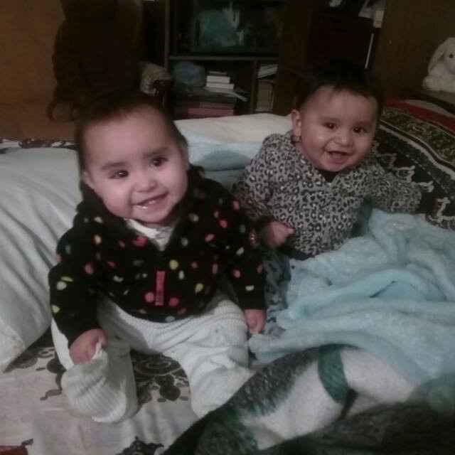 Y está es de ayer cuando llegué estaban felices de verme y yo a ellos :) 