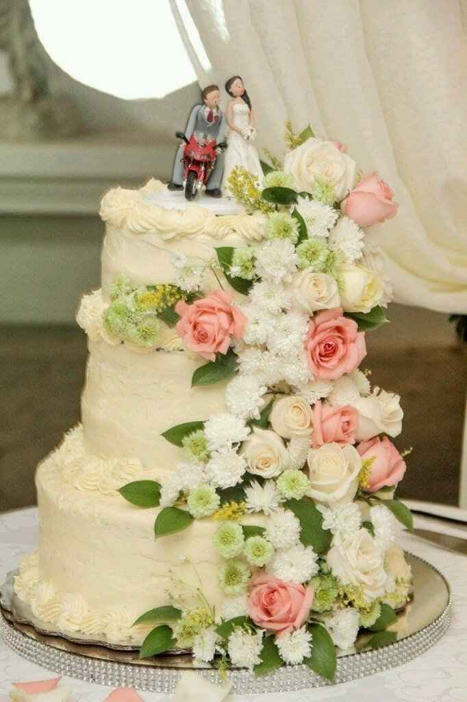 Cómo va a ser su pastel de bodas??? - 1