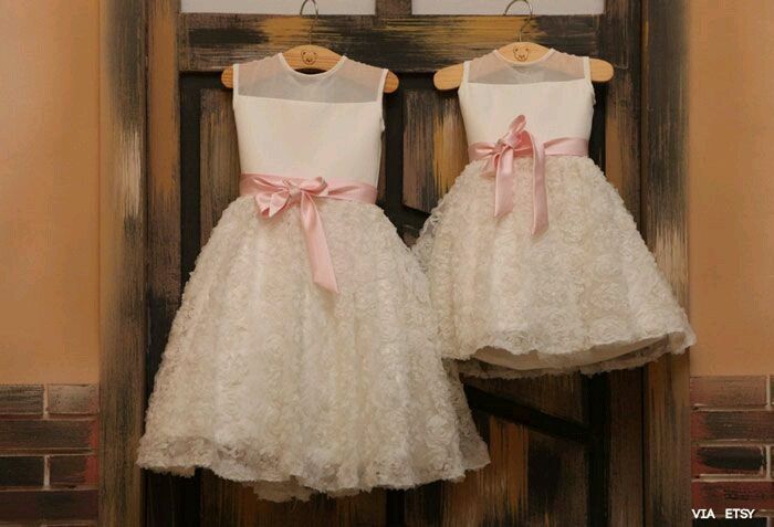 Como será el vestidito de las niñas de su boda - 3