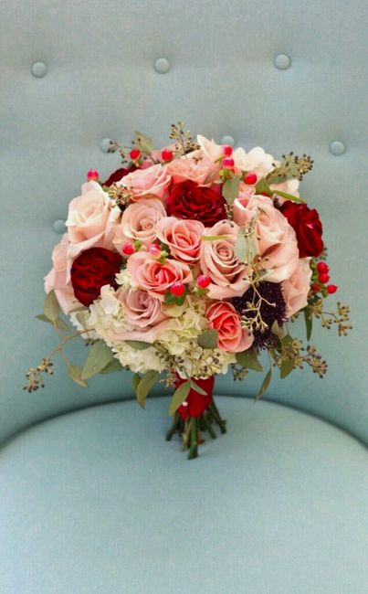 Ramo de novia marsala - 20