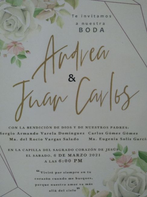 Aparta fecha 😍 - 2