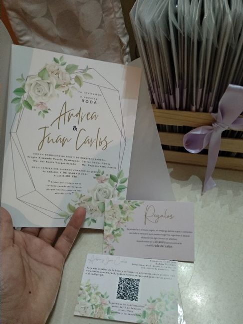 🎨 El color de las invitaciones ¡Gana los porta cubrebocas! 1