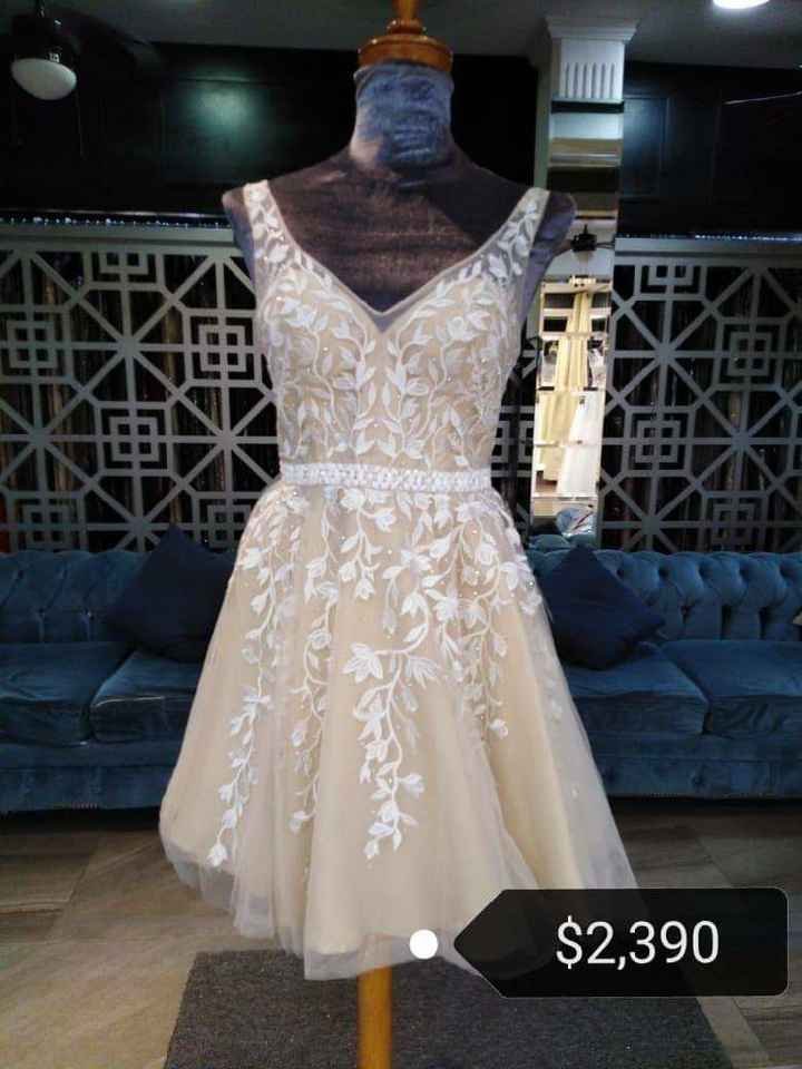 Vestido para boda al civil - 1
