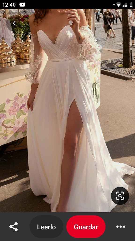 Vestido para boda al civil - 2