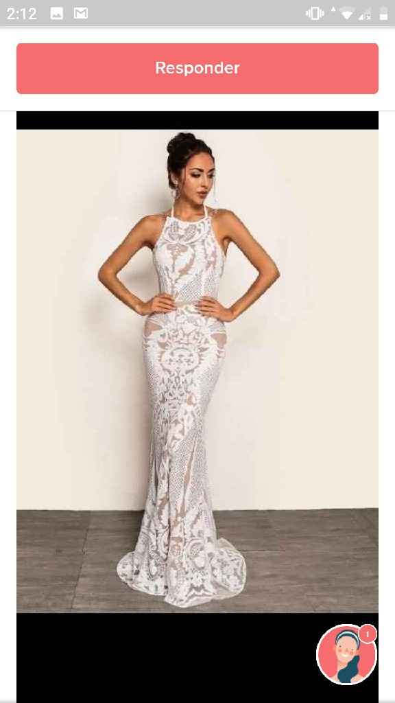 Vestido para boda al civil - 3