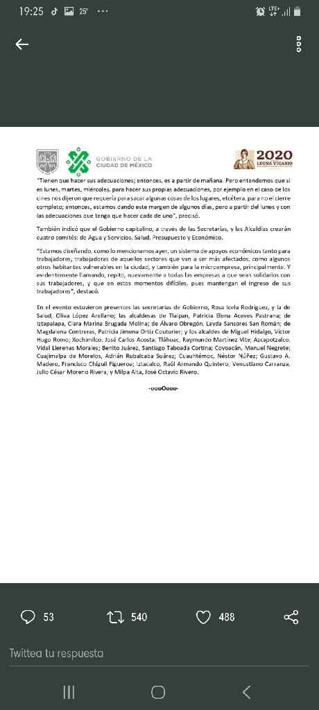 Preocupación por el coronavirus. - 2