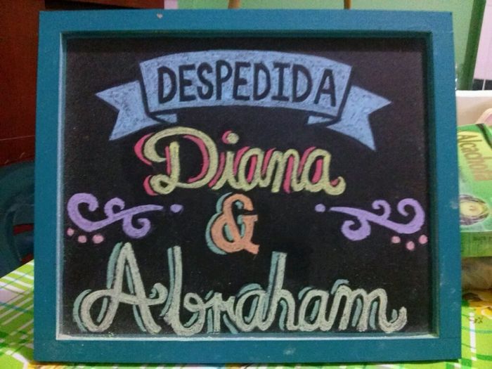 Pizarron c/ gis (despedida) - 2