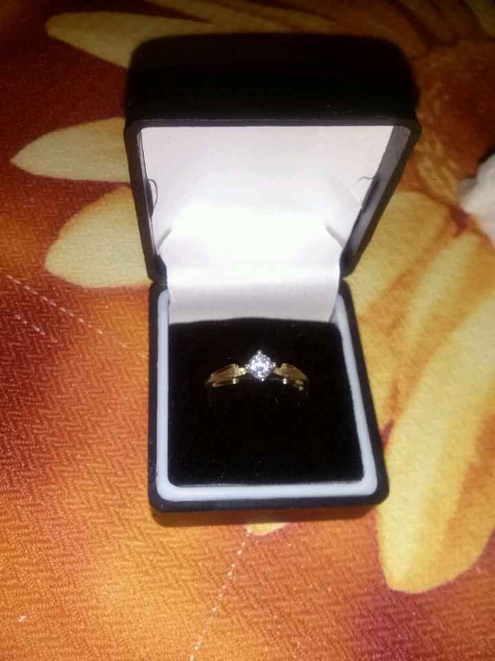 Por fin me acaban de dar mi anillo de compromiso y a ustedes - 2