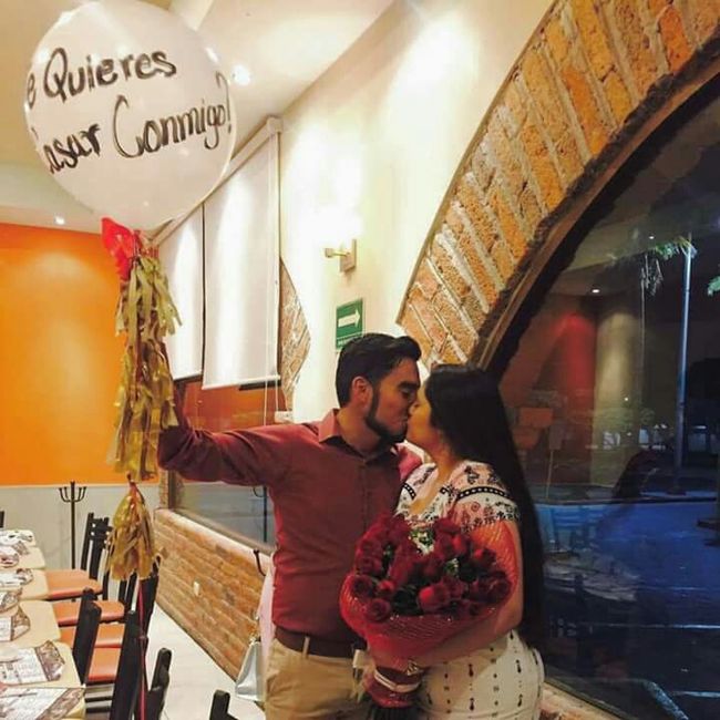 ¿Cómo te pidió que te casaras con él? - 1