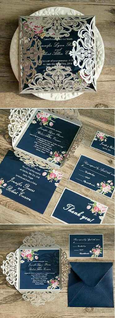 Así serán mis invitaciones y mis centros de mesa - 1