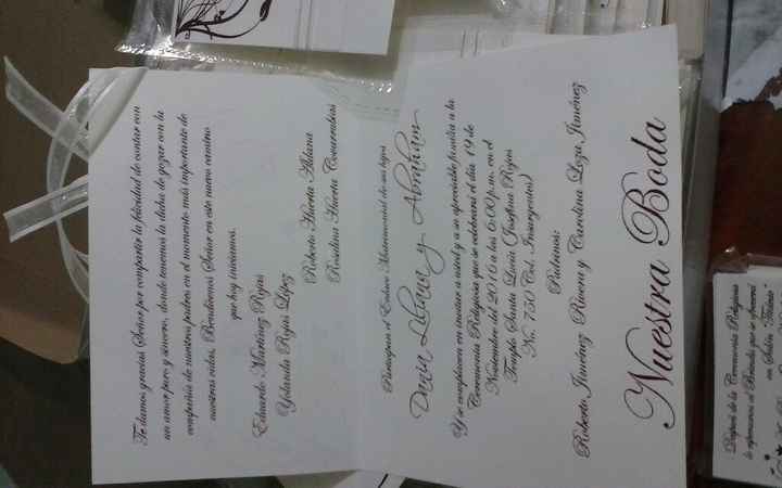 Mis invitasiones lla las tengo!!.. ( por fin) - 2