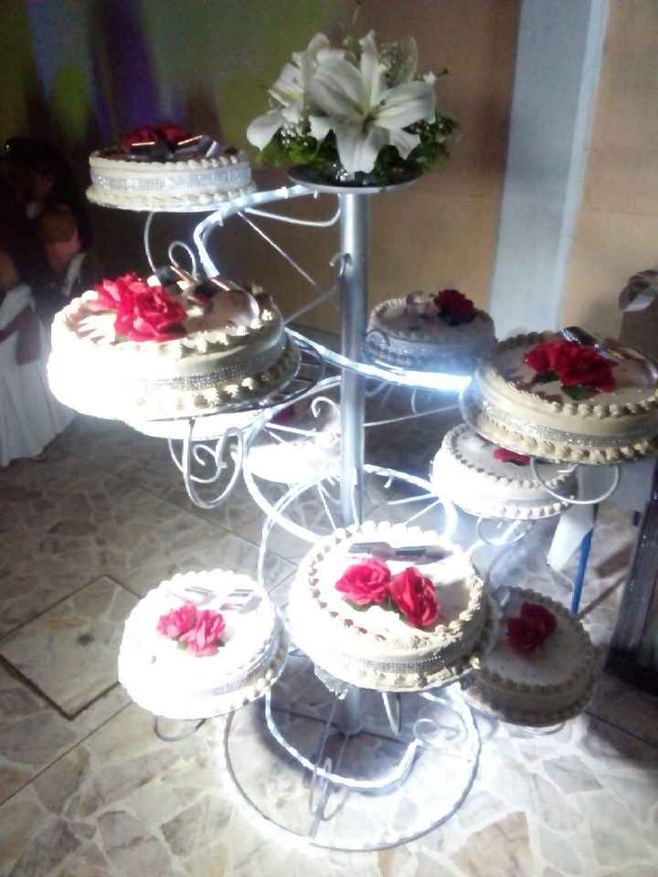 Y este fue nuestro pastel de bodas !!.. - 1