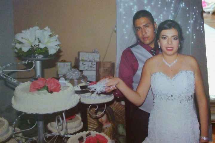 Y este fue nuestro pastel de bodas !!.. - 2