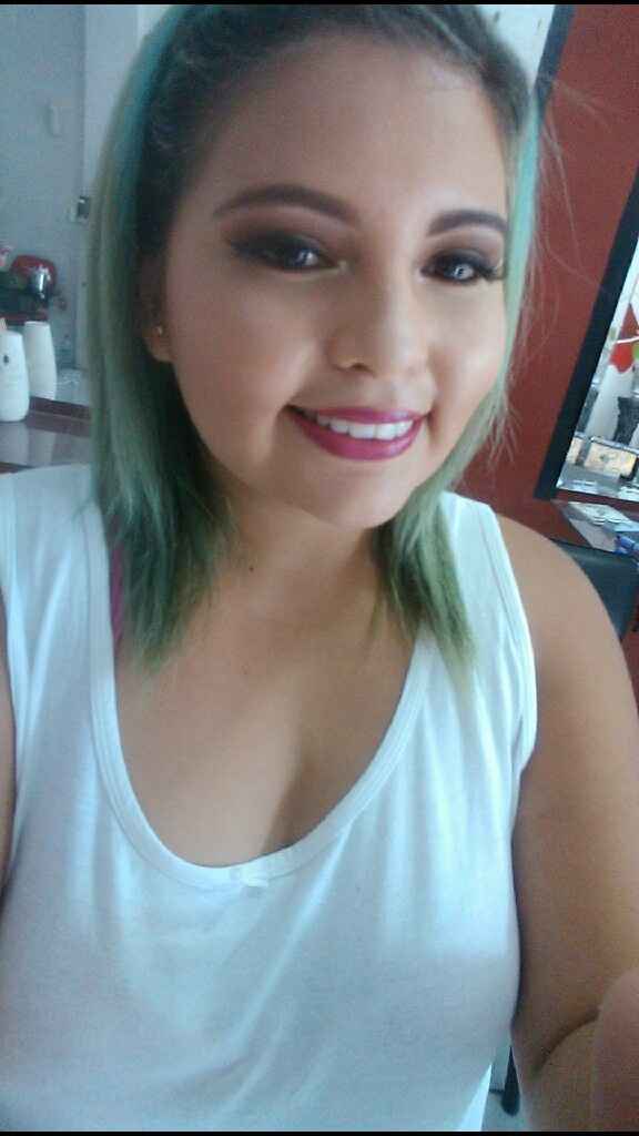  mi prueba de maquillaje y peinado - 2