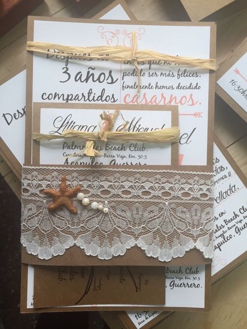 Invitaciones listas! :) - 2