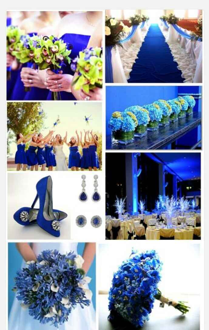 Me desanimaron con el azul rey  - 3