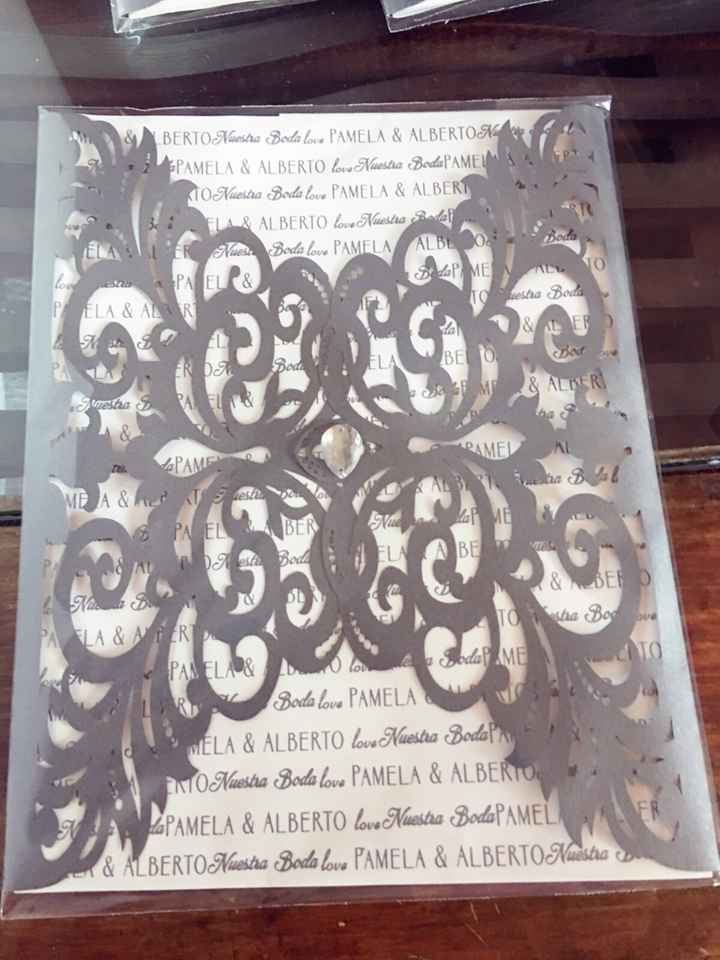 Chicas que les parecen las invitaciones??? - 1