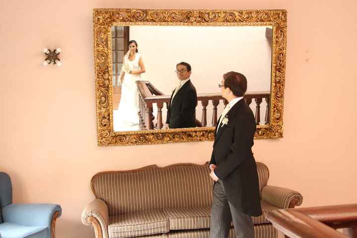 El reflejo de la mujer amada
