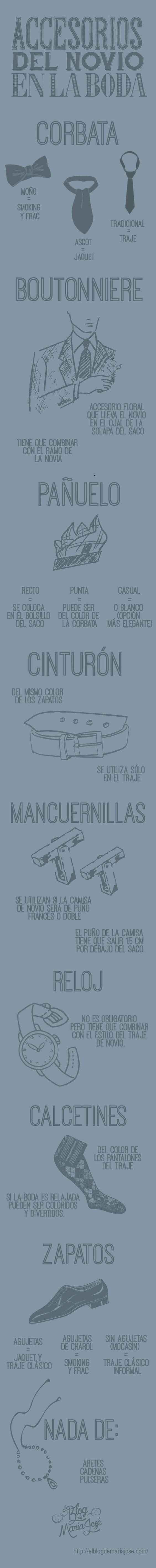 ACCESORIOS PARA EL NOVIO