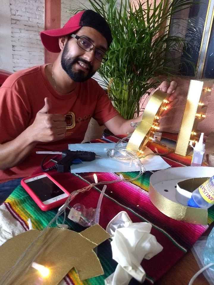 Boda civil , mi mesa de dulces - 1