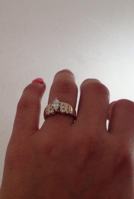 por fin!!! mi anillo de compromiso