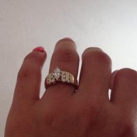por fin!!! mi anillo de compromiso