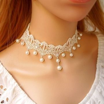 Collares,gargantillas, y choker de tejido (crochet) 6