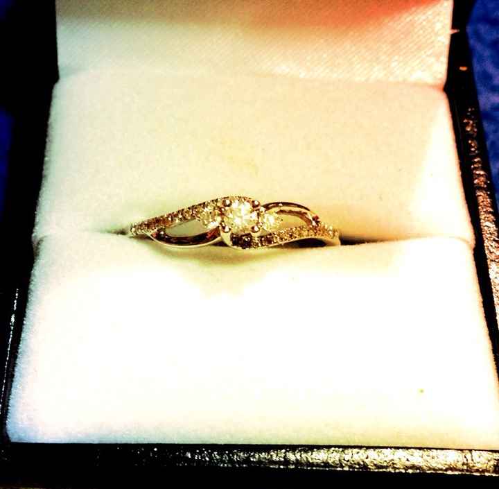 Anillo de Compromiso y el de Bodas - 1