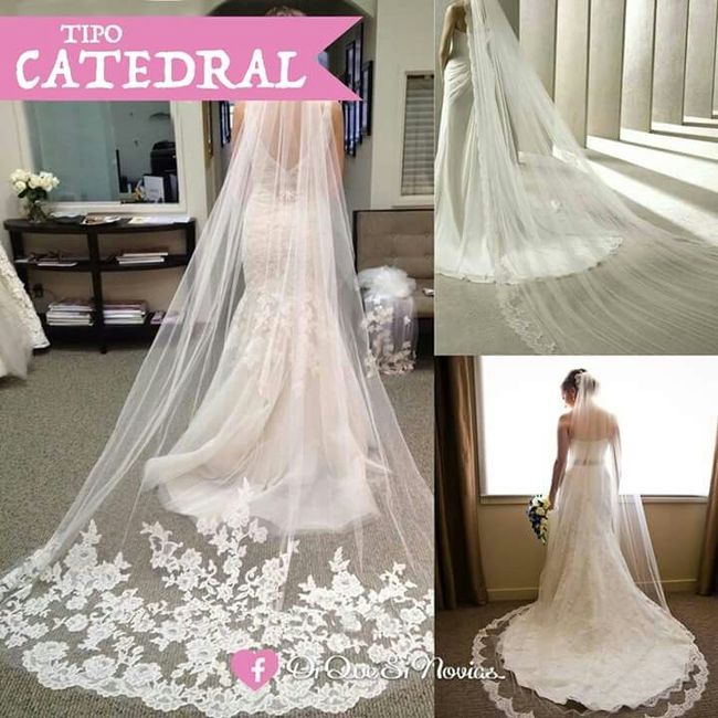 Velos de novia: ¿mantilla o birdcage? - 1