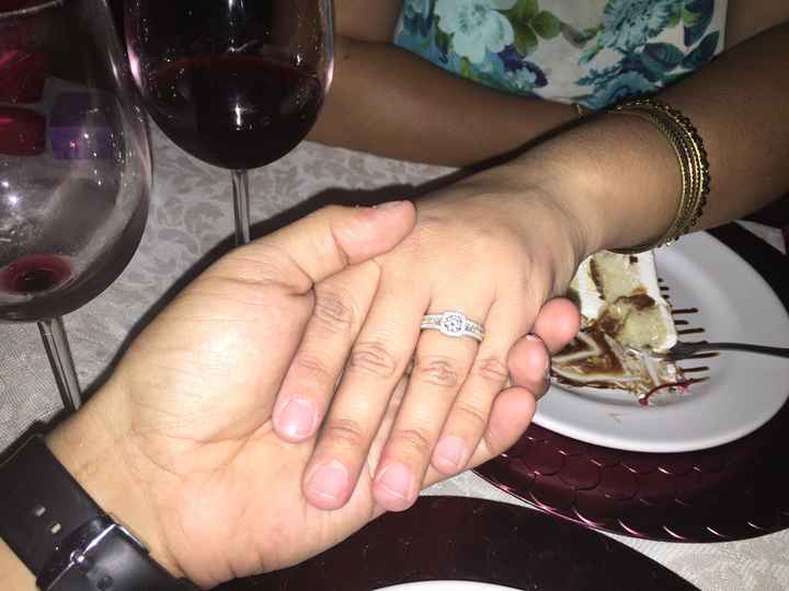 ¿Cómo te pidió que te casaras con él? - 1