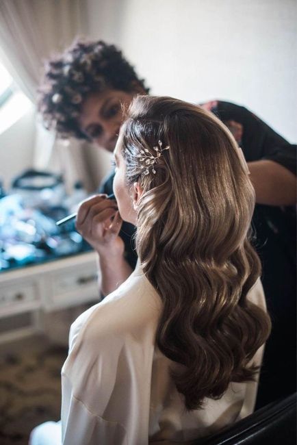 Peinados con cabello suelto 👰🏻 2