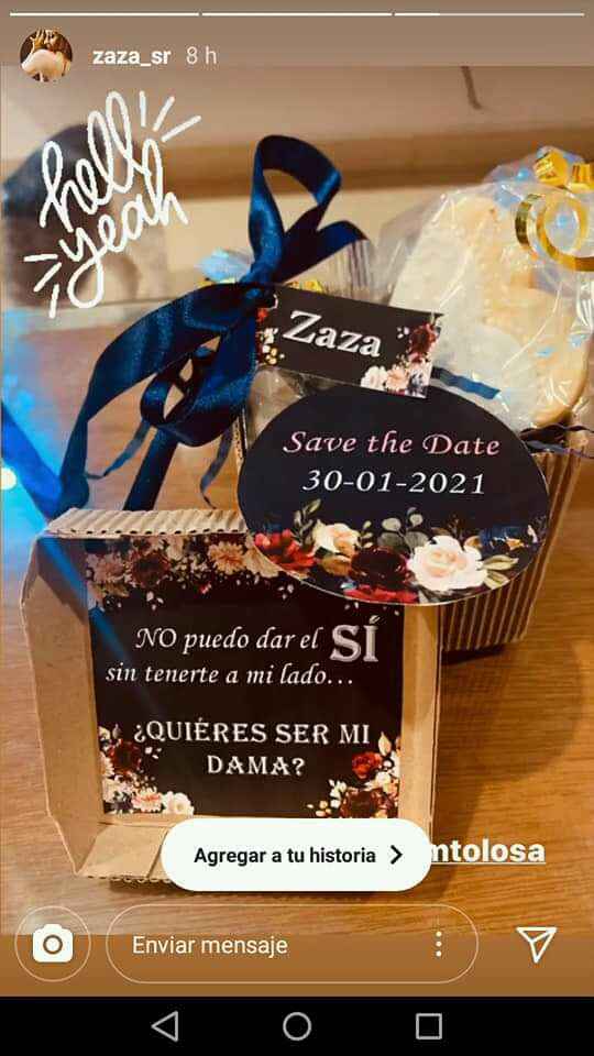 Pedida de damas: ¿Les darás algún regalo? 6